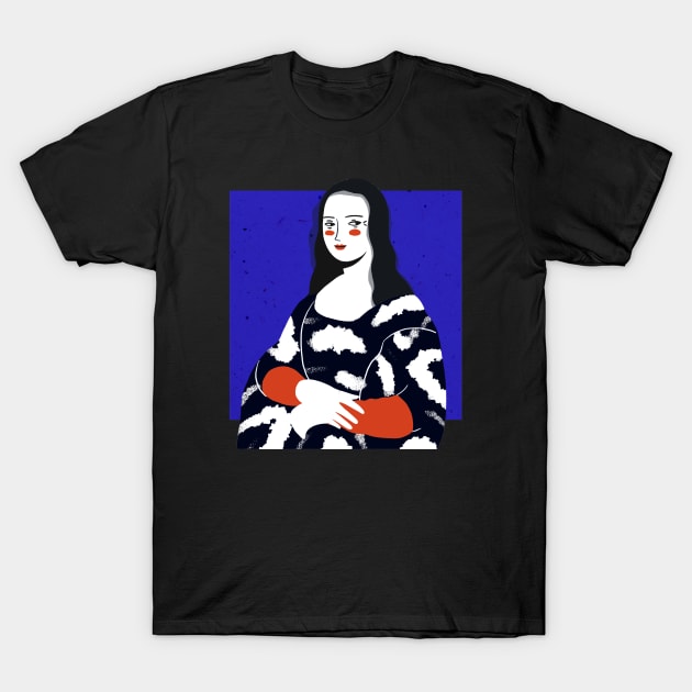 Pop Mona Lisa T-Shirt by London Colin